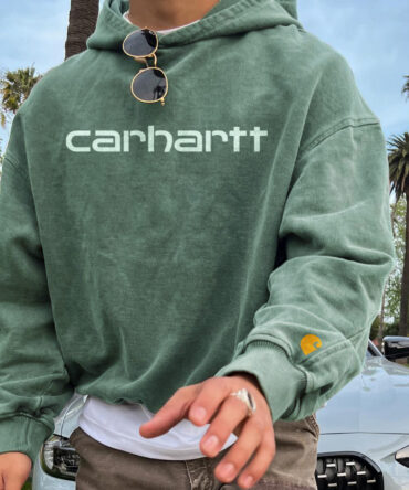 Unisex Retro Casual Print Hoodie