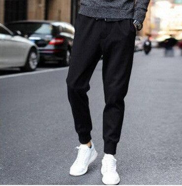 Men's Casual Harem Pencil Pants