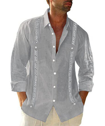 Men's Linen Shirt Abela Cuban Shirt